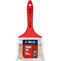 Pincel Trincha Pintura Atlas 4'' Plumatek At315/9 - Kit C/12 Pincel Trincha Pintura Atlas 4'' Plumatek At315/9 - Kit C/12