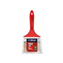 Pincel Trincha Pintura Atlas 4'' Plumatek At315/9 - Kit C/12