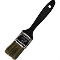 Pincel Trincha Pintura Roma Grisalha Ref.301 Cabo Preto 1.1/2'' - Kit C/12 Pecas