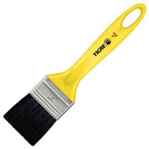 Pincel Trincha Pintura Tigre Media 519 2 Polegadas Preta Esmalte Sintético Madeira Metal Portão