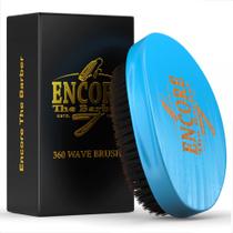 Pincel Wave Encore The Barber 360 Medium Bristle Blue