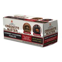 Pine Mountain Creosote Buster Chimney Cleaning Safety Firelog 3,5 libras de madeira marrom, 1 unidade, (4152501500)