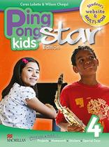 Ping Pong Kids Star Ed. Student''s Book W/Multi-Rom/Web Code-4 - MACMILLAN DO BRASIL
