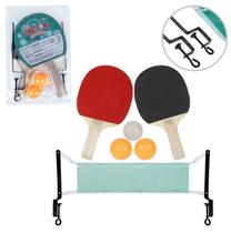 Ping Pong Tênis De Mesa Com Rede Suporte Fixador 3 Bolinhas Ping Pong Tênis De Mesa Com Rede Suporte Fixador 3 Bolinhas