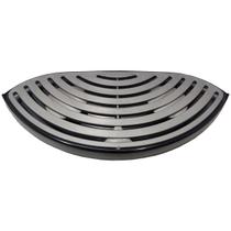 Pingadeira Para Bebedouro Latina Fume Escura Com Grade Prata Pingadeira Para Bebedouro Latina Fume Escura Com Grade Prata
