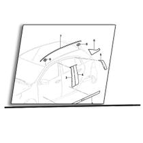 Pingadeira Trilho Teto Lado Esquerdo Pecas Genuinas Gm Agile 2009 A 2014 94750513 Pingadeira Trilho Teto Lado Esquerdo Pecas Genuinas Gm Agile 2009 A 2014 94750513