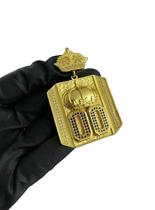 Pingente 00 Coroa Personalizado (G) - Banhado A Ouro 18K