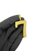 Pingente 3D Número 7 (G) Banhado A Ouro 18K Pingente 3D Número 7 (G) Banhado A Ouro 18K