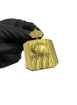 Pingente 777 Coroa Personalizado (g) - Banhado a Ouro 18k Pingente 777 Coroa Personalizado (g) - Banhado a Ouro 18k