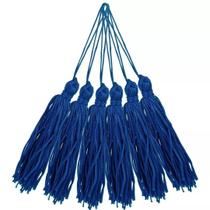 Pingente 7cm Azul Royal Franja de Seda 207 Tassel - 10 unidades Pingente 7cm Azul Royal Franja de Seda 207 Tassel - 10 unidades