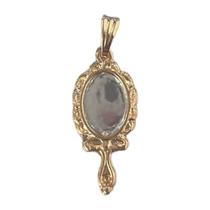 Pingente Abebê Oxum 3 Cm Em Metal Banhado Dourado Pingente Abebê Oxum 3 Cm Em Metal Banhado Dourado