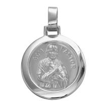 Pingente Aço Bom Pastor Redondo 30mm Pingente Aço Bom Pastor Redondo 30mm