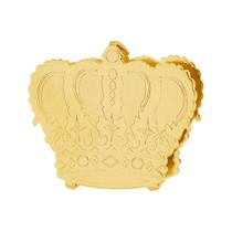 Pingente Aço Hit Coroa 16.5mm Gold IPG