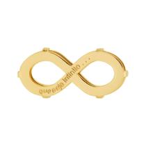 Pingente Aço Hit Infinito 16.5mm Gold IPG