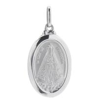 Pingente Aço NSra. Aparecida Oval 30x21mm Pingente Aço NSra. Aparecida Oval 30x21mm