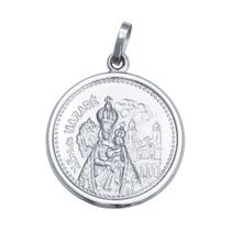 Pingente Aço NSra. de Nazaré Redondo 50mm Pingente Aço NSra. de Nazaré Redondo 50mm