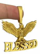 Pingente Águia Blessed (g) - Banhado a Ouro 18k