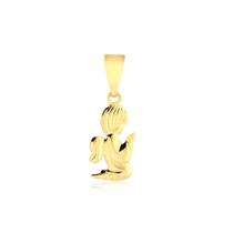Pingente Anjinho Orando Religioso Folheado A Ouro 18k Pingente Anjinho Orando Religioso Folheado A Ouro 18k