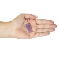 PINGENTE ANJO AMETISTA - (2,5 a 3,5)cm - PRATA 925