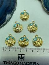 Pingente Anjo Azul em Ouro 18k - 01 Unidade