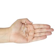 PINGENTE ANJO CRISTAL - (2,5 a 3,5)cm - BANHO DE OURO