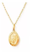 PINGENTE ANJO DA GUARDA EM OURO 18K 750 (cod07y)