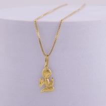 Pingente Anjo Da Guarda G Ouro 18k 750. Lançamento!