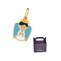 Pingente Anjo Gabriel Banhado à Ouro 542912 Pingente Anjo Gabriel Banhado à Ouro 542912