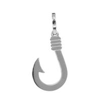Pingente Anzol Pesca Coleção Hobbies Prata 925 Pingente Anzol Pesca Coleção Hobbies Prata 925