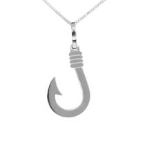Pingente Anzol Pesca Coleção Hobbies Prata 925 Pingente Anzol Pesca Coleção Hobbies Prata 925
