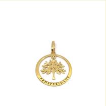 Pingente Árvore Da Vida Em Ouro 18k Prosperidade Pingente Árvore Da Vida Em Ouro 18k Prosperidade