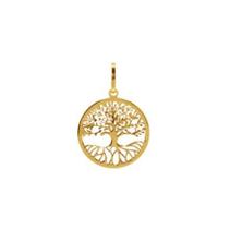 Pingente Arvore da Vida Ouro 18 k Peso 2.20 Gramas 22 mm