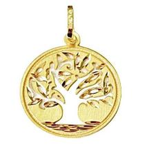 Pingente arvore da vida ouro 18k