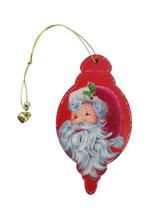 Pingente arvore natal papai noel c/ guizo fe pintura bauer