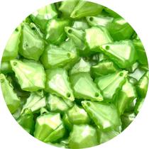 Pingente Bacalhau Verde 15x22mm Abs Artesanato 250pçs 200g Pingente Bacalhau Verde 15x22mm Abs Artesanato 250pçs 200g