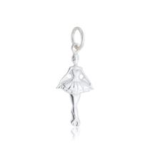 Pingente Bailarina Prata 925 Kl