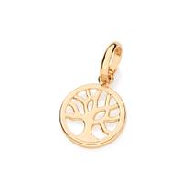 Pingente banhado ouro 3x 24k 18k e 22k feminino árvore da vida rommanel 541880 Pingente banhado ouro 3x 24k 18k e 22k feminino árvore da vida rommanel 541880