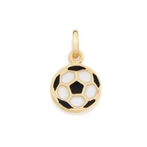Pingente banhado ouro 3x 24k 18k e 22k feminino infantil bola resina rommanel 542163
