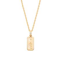 Pingente banhado ouro 3x 24k 18k e 22k unissex retangular fé vazado rommanel 541931 Pingente banhado ouro 3x 24k 18k e 22k unissex retangular fé vazado rommanel 541931