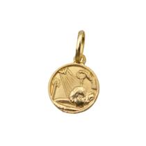 Pingente Batismo 1 cm Em Ouro 18k Pingente Batismo 1 cm Em Ouro 18k