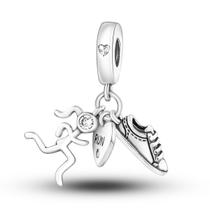 Pingente Berloque Charm Prata 925 - Esporte Corrida Run Tênis Pingente Berloque Charm Prata 925 - Esporte Corrida Run Tênis