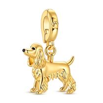 Pingente Berloque Charm Prata 925 - Pet Cachorro Cocker Spaniel Pingente Berloque Charm Prata 925 - Pet Cachorro Cocker Spaniel