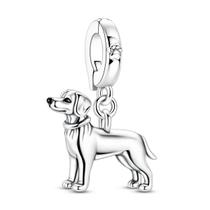 Pingente Berloque Charm Prata 925 - Pet Cachorro Labrador Pingente Berloque Charm Prata 925 - Pet Cachorro Labrador