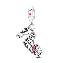 Pingente Berloque Charm Prata 925 - Roma Antiga Coliseu Soldado Romano Itália Viagem Pingente Berloque Charm Prata 925 - Roma Antiga Coliseu Soldado Romano Itália Viagem