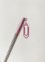Pingente berloque clips semi joia com verniz italiano