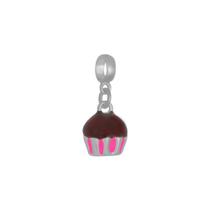 Pingente Berloque Folheado A Ródio Brigadeiro Pingente Berloque Folheado A Ródio Brigadeiro
