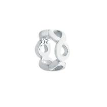 Pingente Berloque Mini Separador Símbolo do Infinito Prata 925 Pingente Berloque Mini Separador Símbolo do Infinito Prata 925
