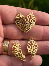 Pingente Best Friends Forever em Ouro 18k - O Par Pingente Best Friends Forever em Ouro 18k - O Par