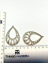 Pingente Boho Gota Niquel - 01 Unidade