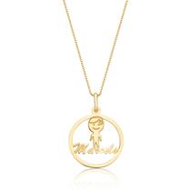 Pingente Boneco Filhos Em Ouro 10k Pingente Boneco Filhos Em Ouro 10k